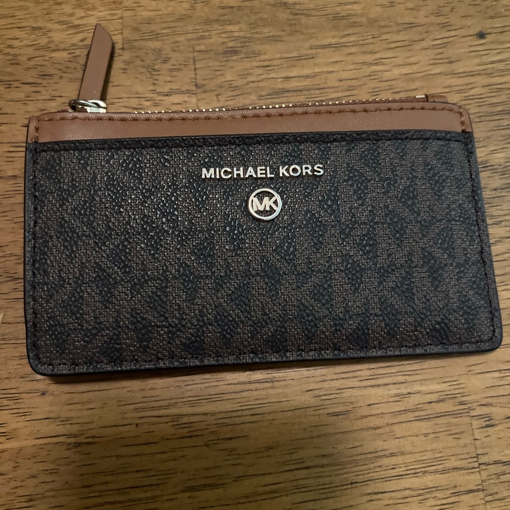 Michael Kors wristlet coin purse